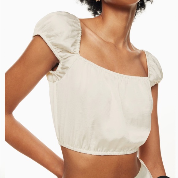 Wilfred Ethereal Satin Blouse NWT - Picture 4 of 10